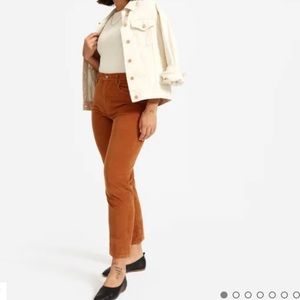 Everlane The Cheeky Straight Corduroy Pant 24 Ankle